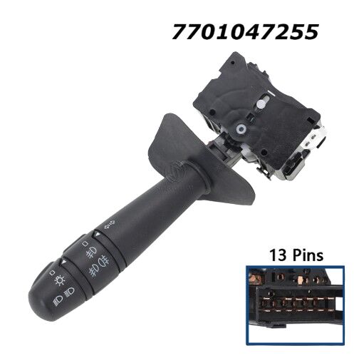 7701047255 RENAULT Megane Megane 1-I Far Sinyal Kumanda Kolu (Sisli-Kornasız) 7701047255 -Sagem OEM 7701047255 Oto Mavili