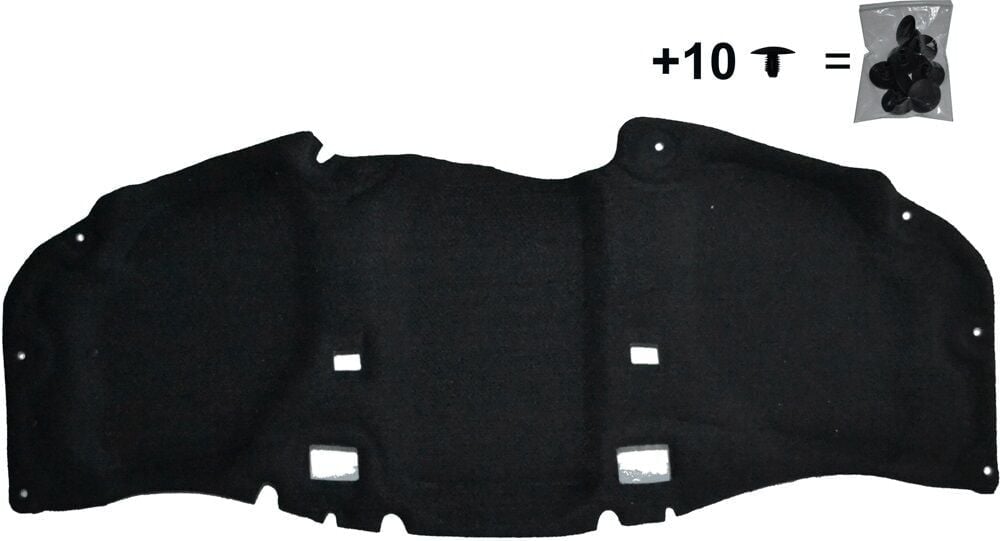 Logan 1-I Motor Kaput Keçesi İzalatörü ve Klipsleri (2004-2012) 8200734089 -Renault Mais