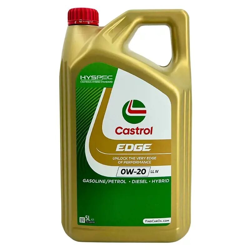 Castrol EDGE 0W-20 LL IV Tam Sentetik Motor Yağı 5 LT -Castrol