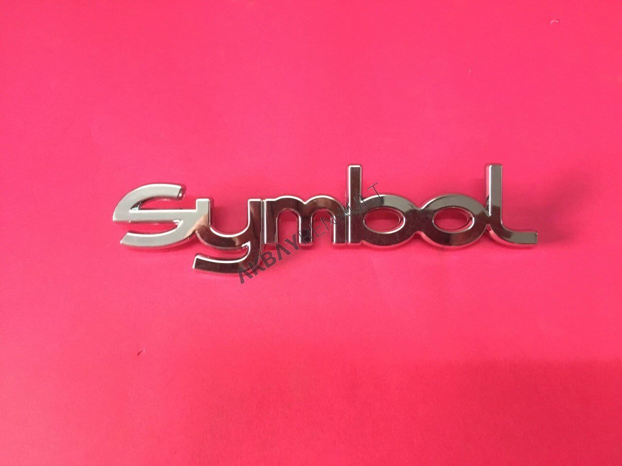 Clio 2-II Symbol Joy Arka Yazı Monogram 8200867304-8200867305 -Yerli Üretim