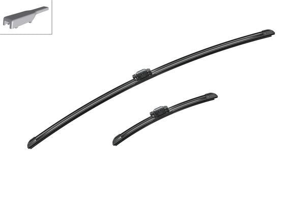 Clio 5-V Ön Cam Silgi Silecek Süpürgesi Takım 288908334R -Bosch