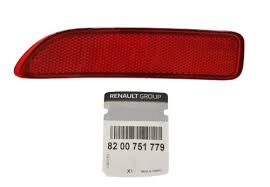 8200751779 DACIA Logan Logan 1-I Sol Arka Tampon Reflektörü (2004-2012) 8200751779 -Renault Mais OEM 8200751779 Oto Mavili